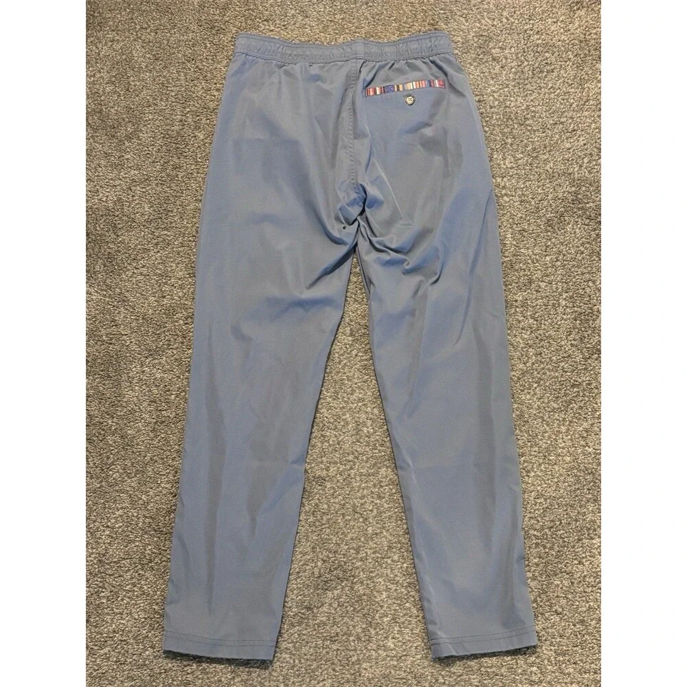 Wowie Pants Mens Medium Blue Drawstring Rambler Aztec‎ Pockets